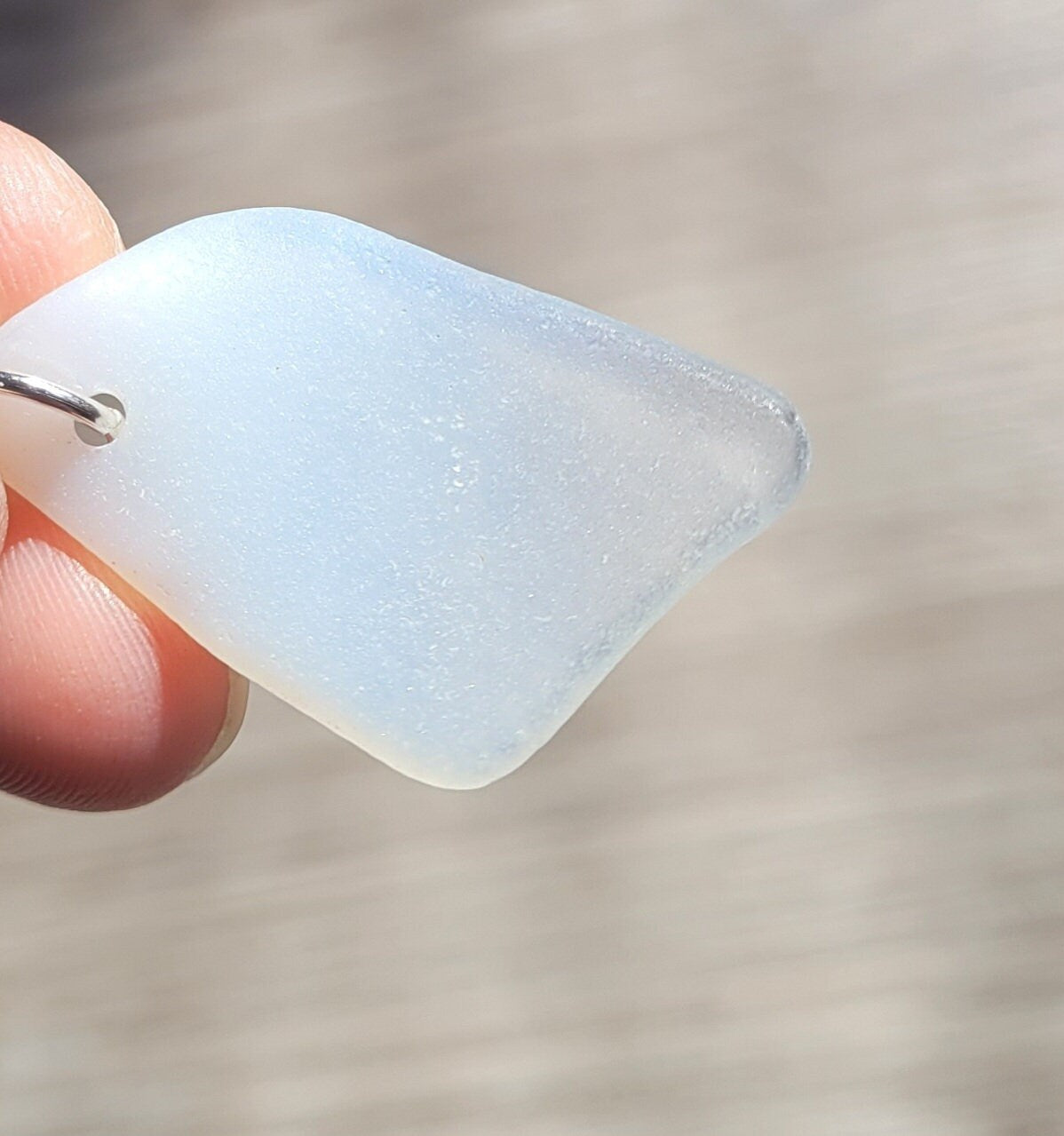 Genuine Sea Glass/Sea Glass Necklace/Sea Glass Pendant/Coastal Jewelry/Nautical Pendant/Genuine Sea Glass Jewelry/85