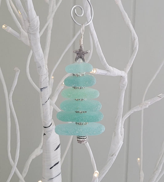 Genuine Sea Glass Tree