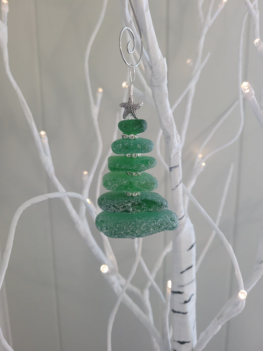 Genuine Sea Glass Tree