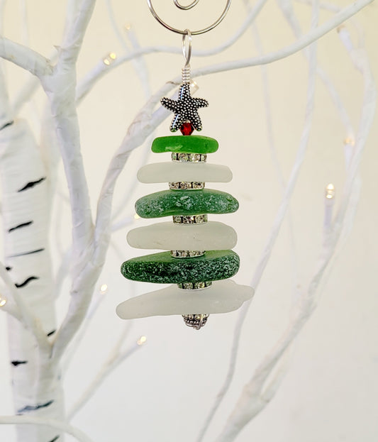 Genuine Sea Glass Tree