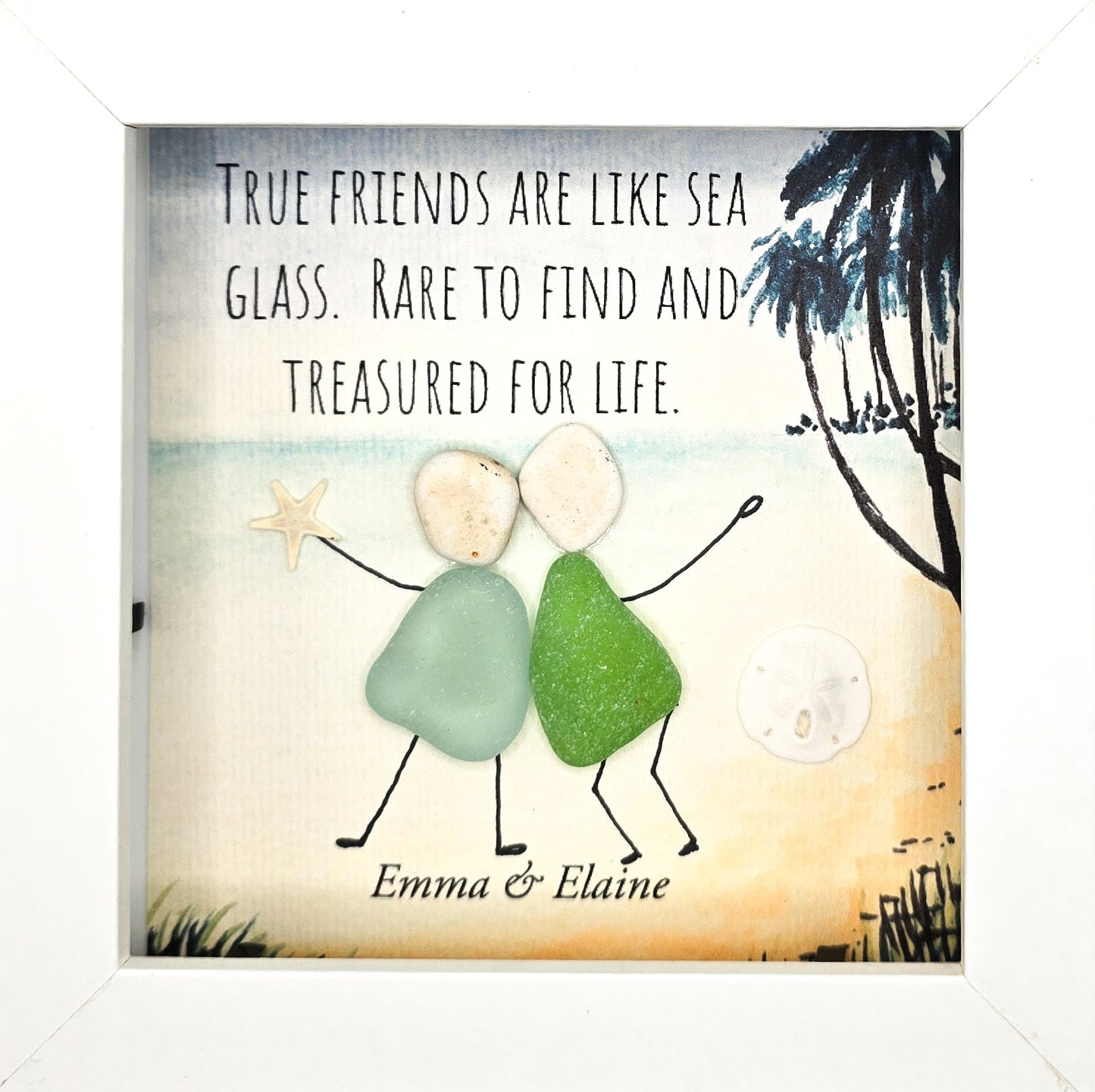 Sea Glass Friend Art