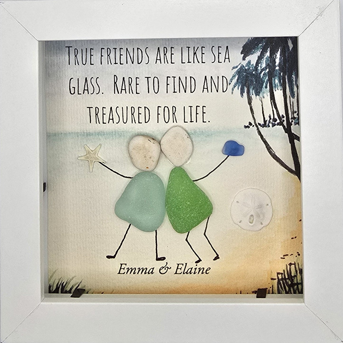 Sea Glass Friend Art