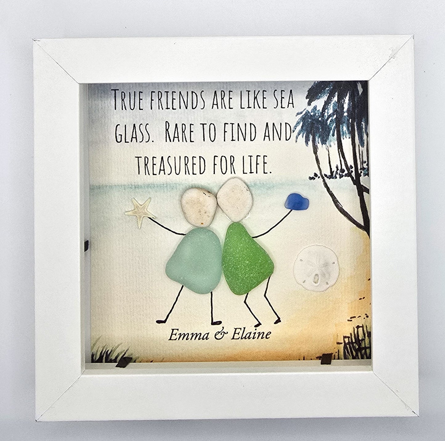 Sea Glass Friend Art