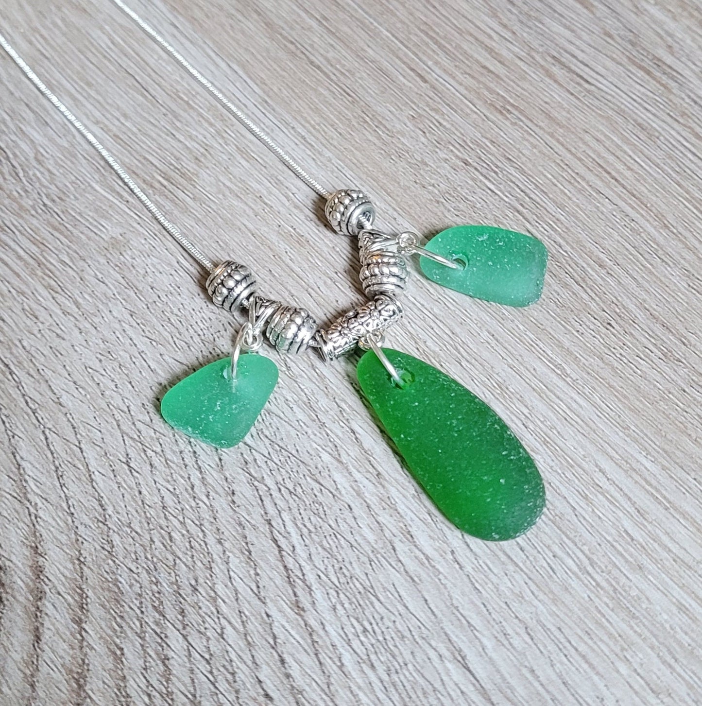 Sea Glass Necklace/Sea Glass Jewelry/Sea Glass Pendant/Genuine Sea Glass/Beach Jewelry/Nautical Jewelry/Gift for Her/Unique Gift/157