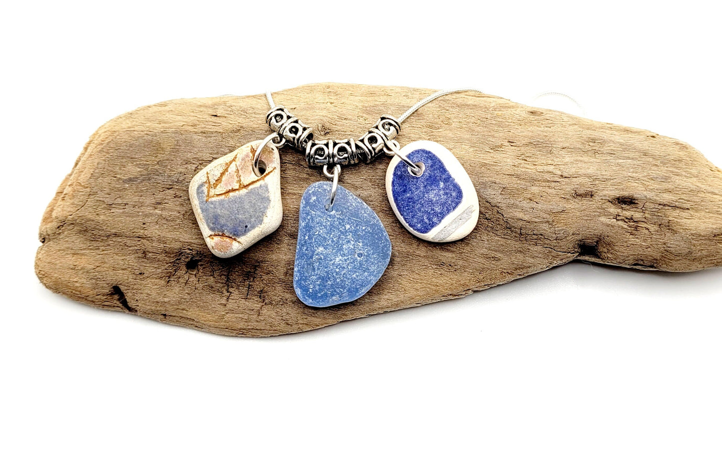 Sea Glass Necklace/Sea Glass Jewelry/Sea Glass Pendant/Genuine Sea Glass/Beach Jewelry/Nautical Jewelry/Gift for Her/Unique Gift