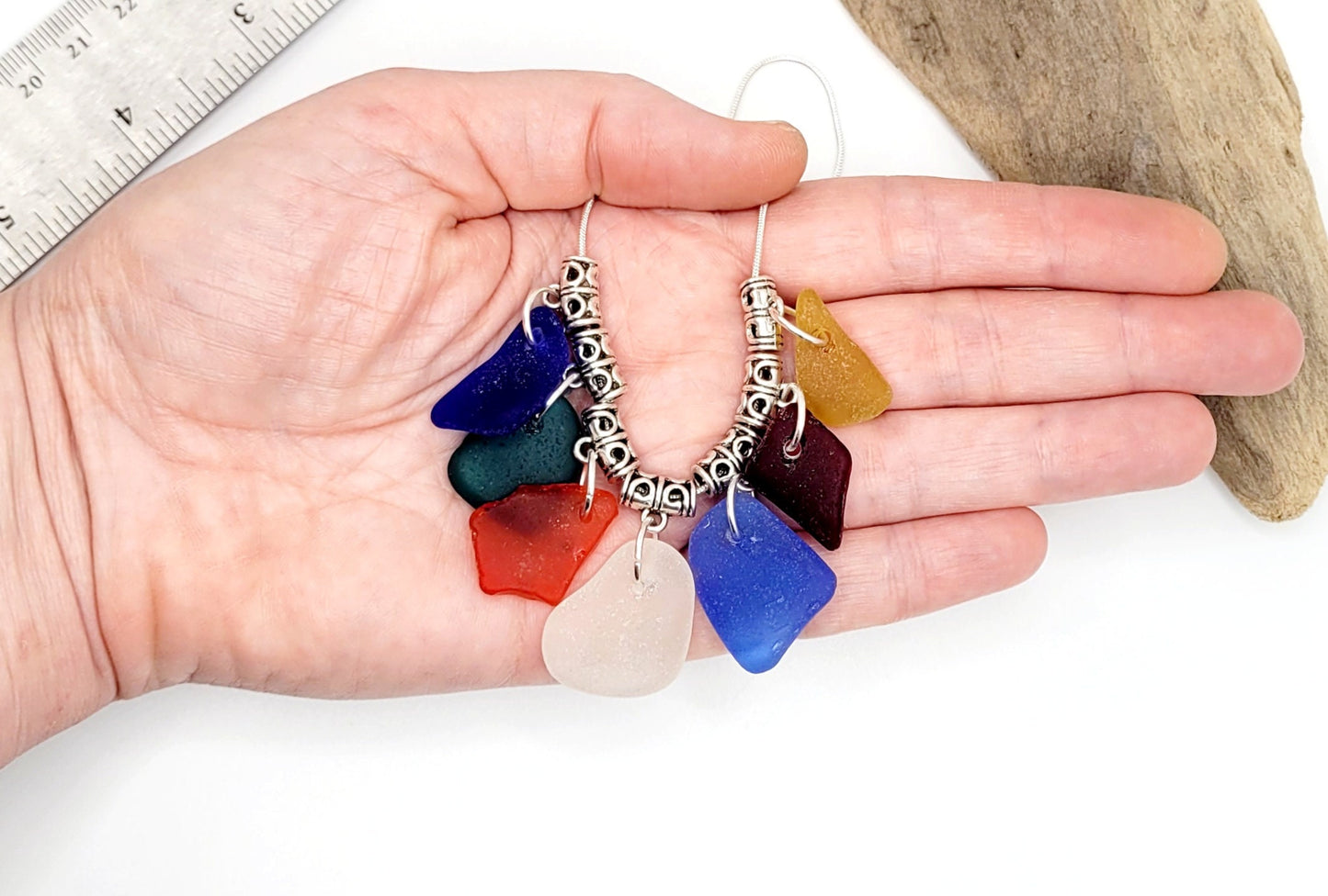 Sea Glass Necklace/Sea Glass Jewelry/Sea Glass Pendant/Genuine Sea Glass/Beach Jewelry/Nautical Jewelry/Gift for Her/Unique Gift/62