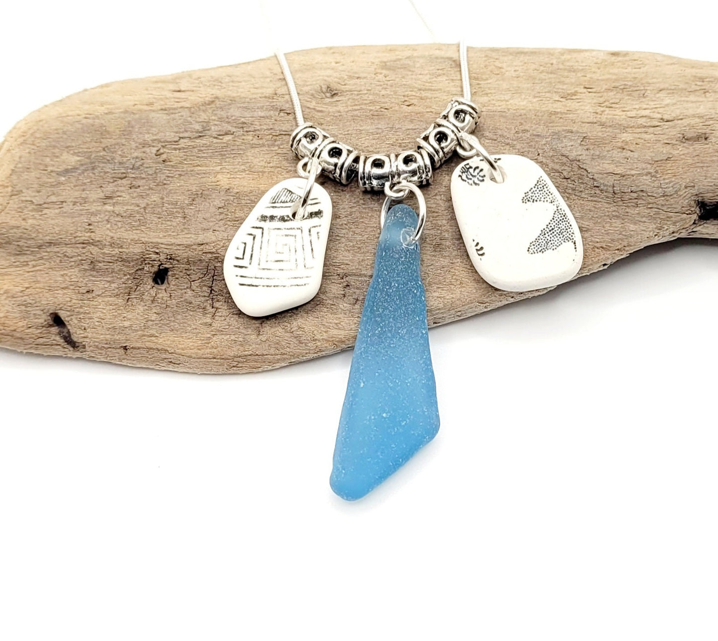 Sea Glass Necklace/Sea Glass Jewelry/Sea Glass Pendant/Genuine Sea Glass/Beach Jewelry/Nautical Jewelry/Gift for Her/Unique Gift/52