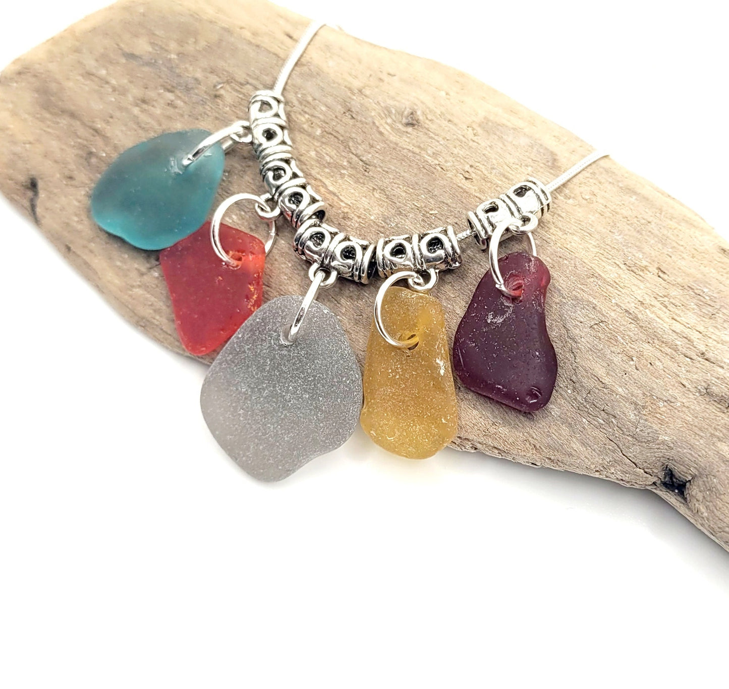 Sea Glass Necklace/Sea Glass Jewelry/Sea Glass Pendant/Genuine Sea Glass/Beach Jewelry/Nautical Jewelry/Gift for Her/Unique Gift/29